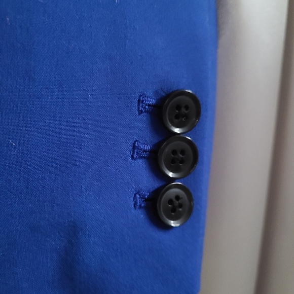 Banana Republic Blue Size Small Size Medium 2 piece wool pant and blazer suit - Picture 4 of 11